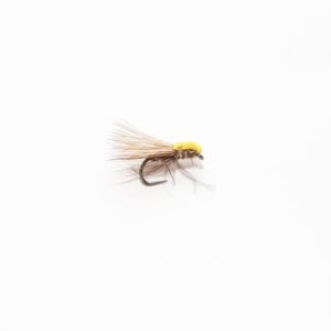 Balloon caddis tan dry fly (price for 12 flies)